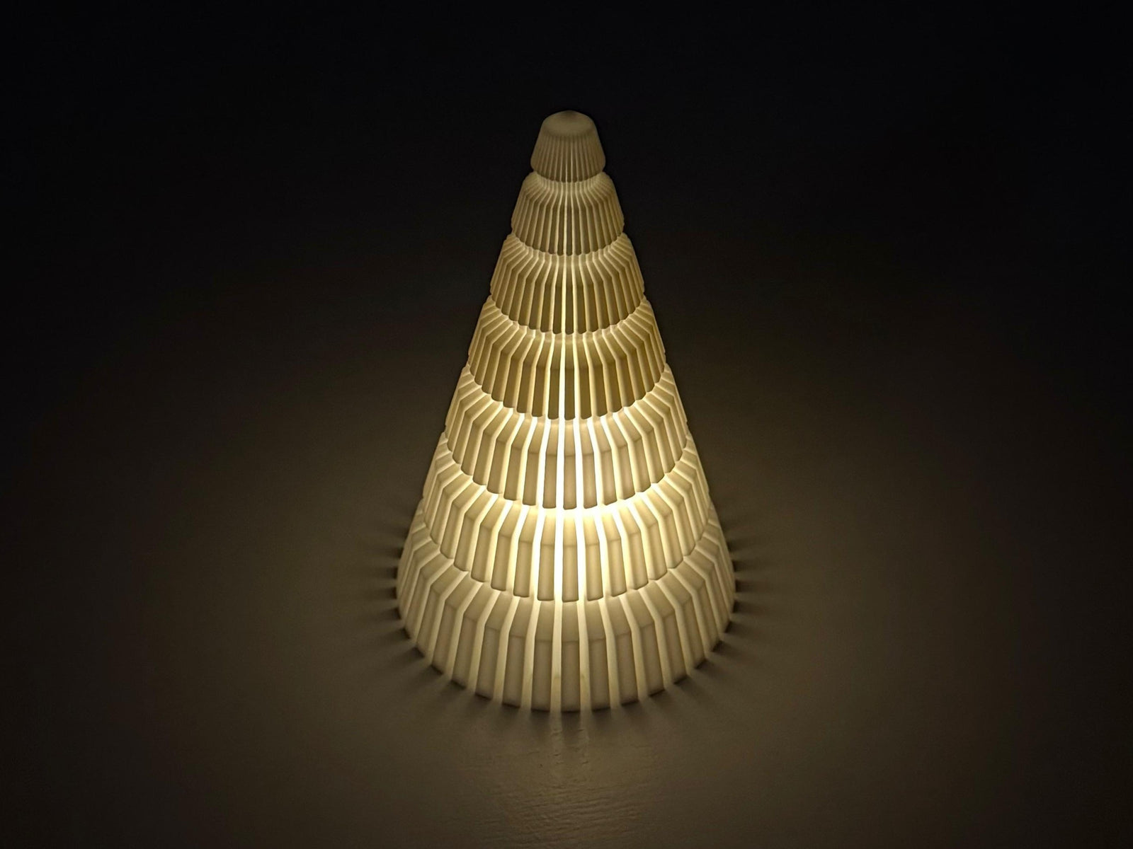 3D Baum Rib Pagoda aus PLA – 3D Weihnachtsdeko – ASDEPRO