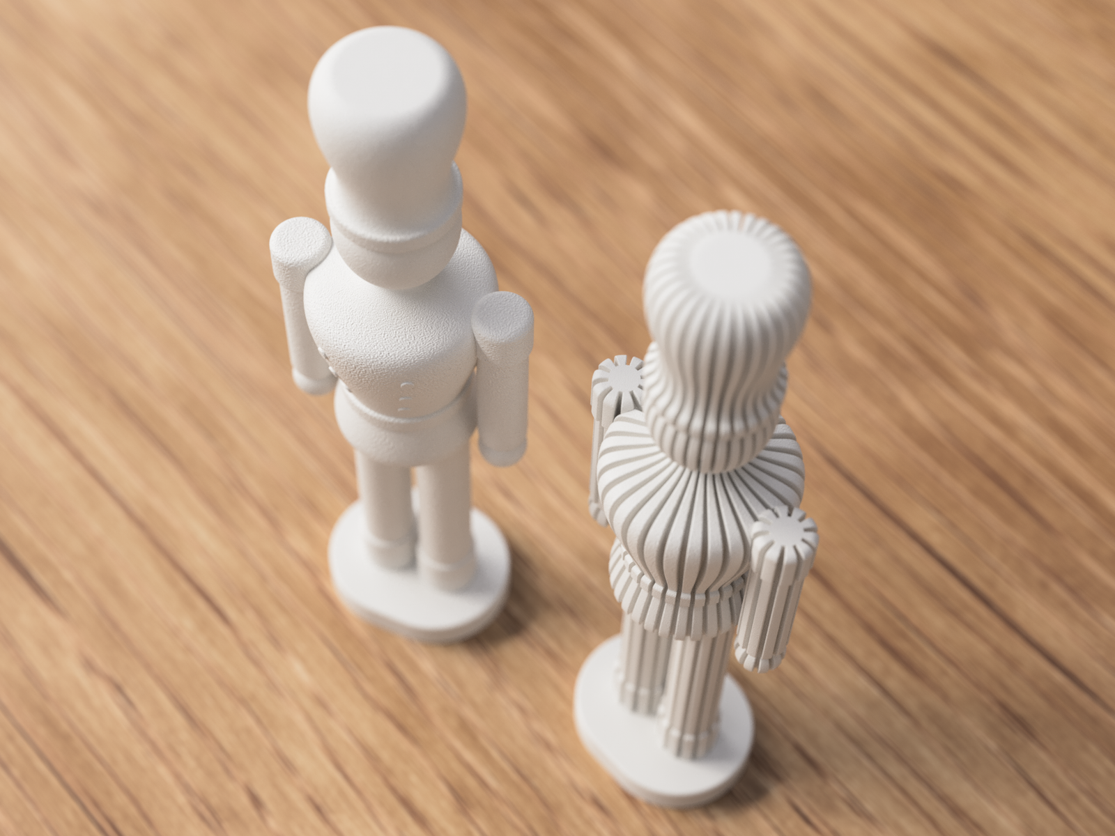 3D Nussknacker aus PLA – 3D Weihnachtsdeko – ASDEPRO