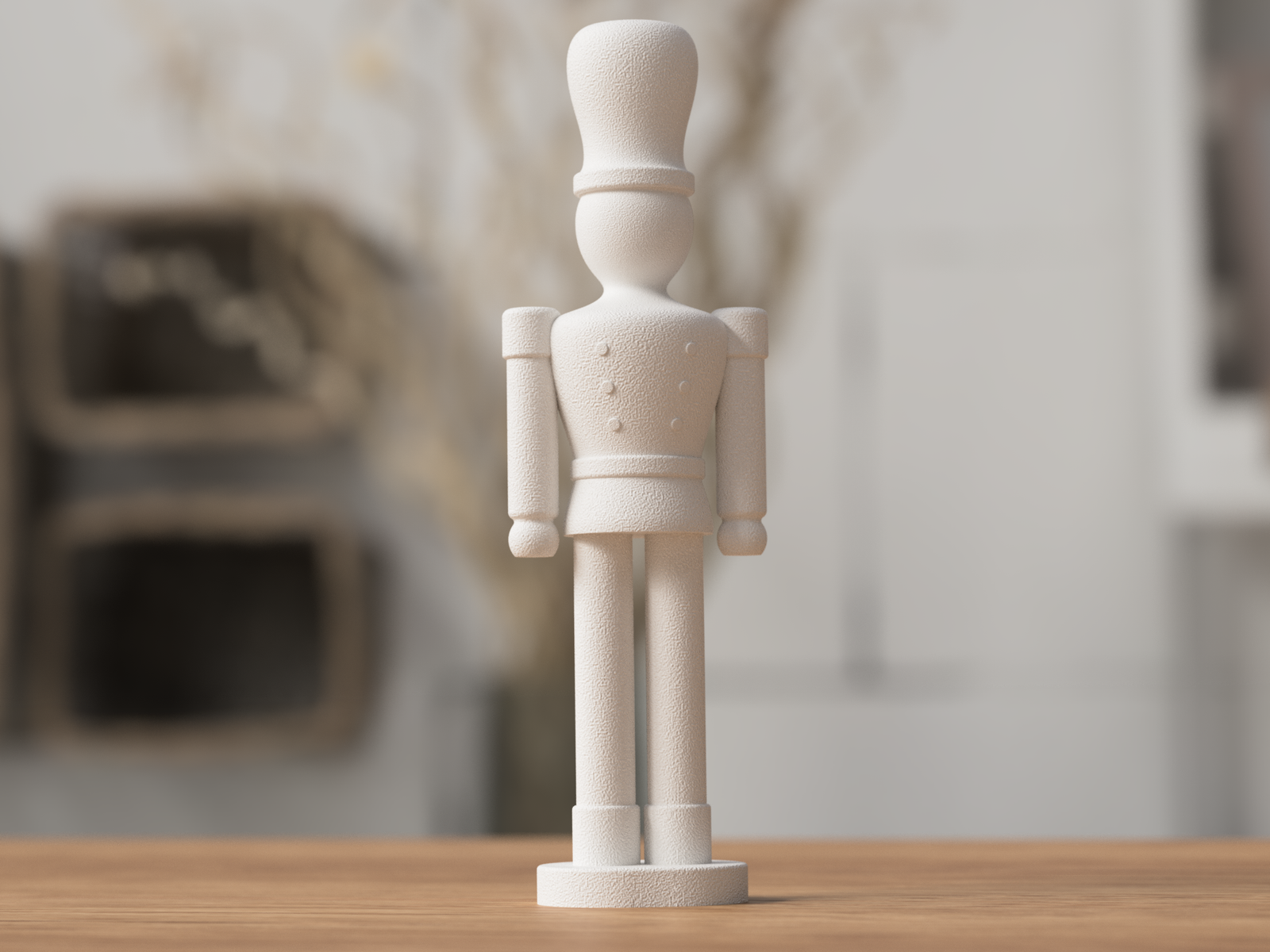 3D Nussknacker aus PLA – 3D Weihnachtsdeko – ASDEPRO