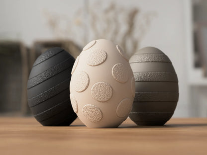 3D Osterei Deko Modern Minimalistische Osterdeko