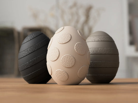 3D Osterei Deko Modern Minimalistische Osterdeko