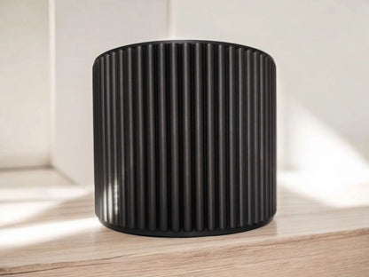 Moderner Badezimmer Organizer, Gerippter Kosmetik Becher,