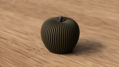 Ribbed Apple Deko & Minimalistischer Deko-Apfel
