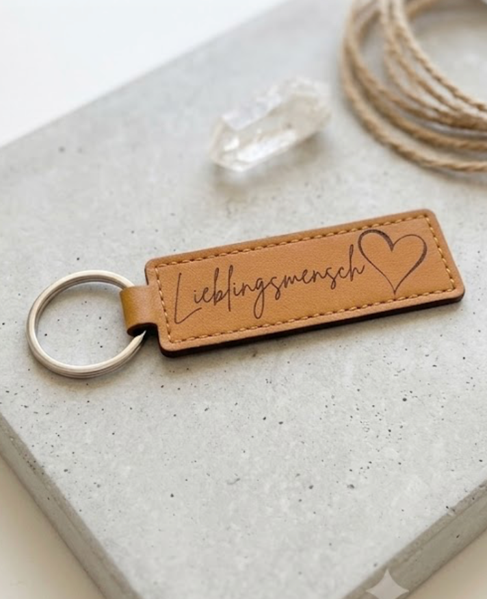 Schlüsselanhänger Lieblingsmensch handgemacht von ASDEPRO – als persönliche Geschenkidee