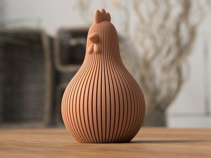 Osterhuhn 3D Druck Moderne Osterdeko
