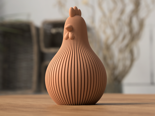 Osterhuhn 3D Druck Moderne Osterdeko