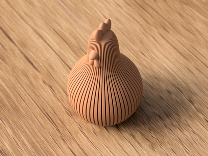 Osterhuhn 3D Druck Moderne Osterdeko