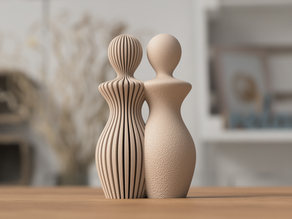 Frauen Paar Skulptur | Lesbian Couple Statue | Love is Love