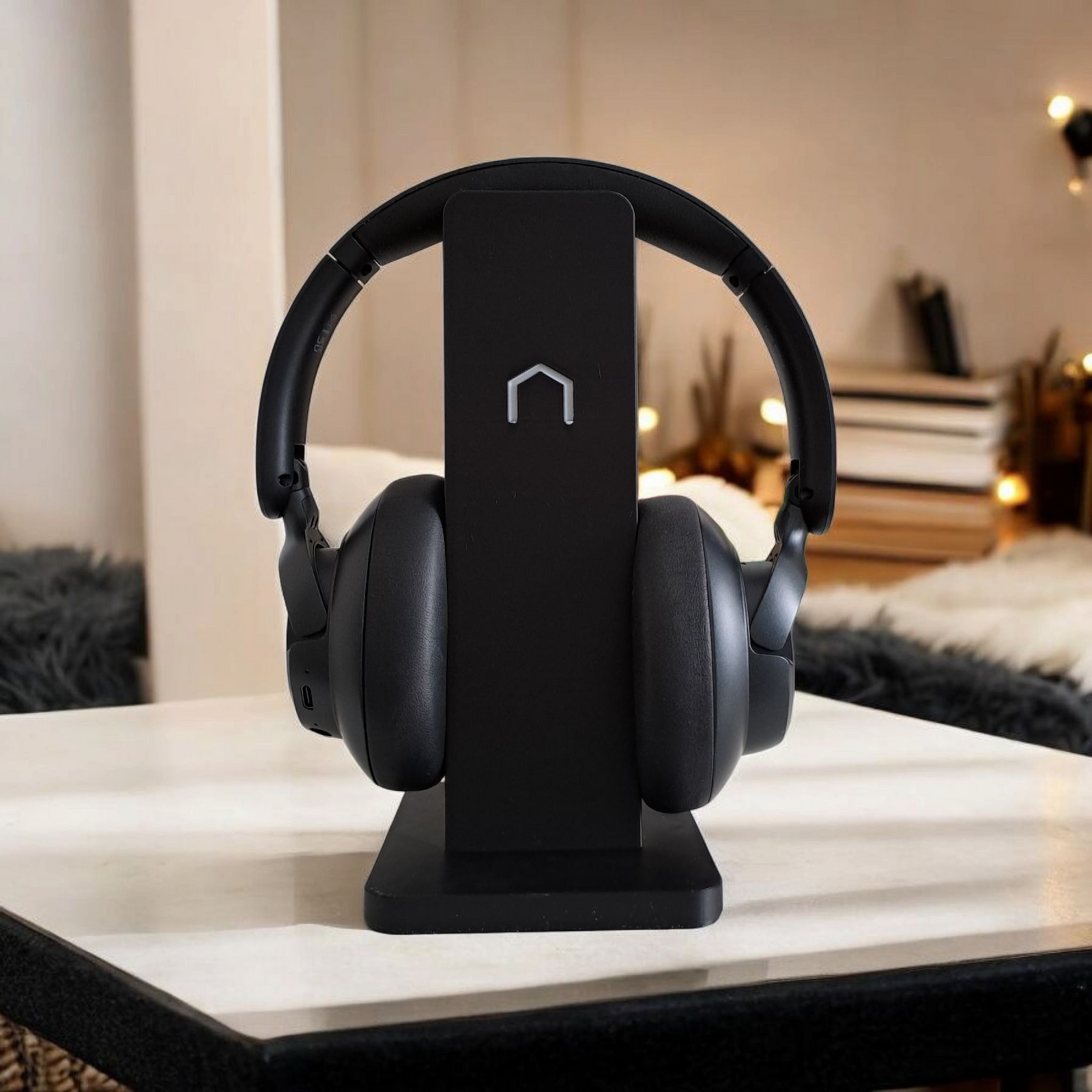 3D Moderner Kopfhörer Halter für Gaming Setup, Schreibtisch & Minimalistische Büro Deko aus PLA – 3D Deko – ASDEPRO