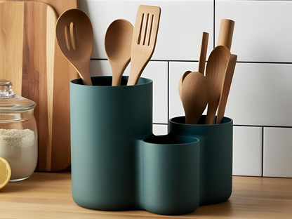 Moderner Kochlöffelhalter – 3D Druck Utensilienhalter
