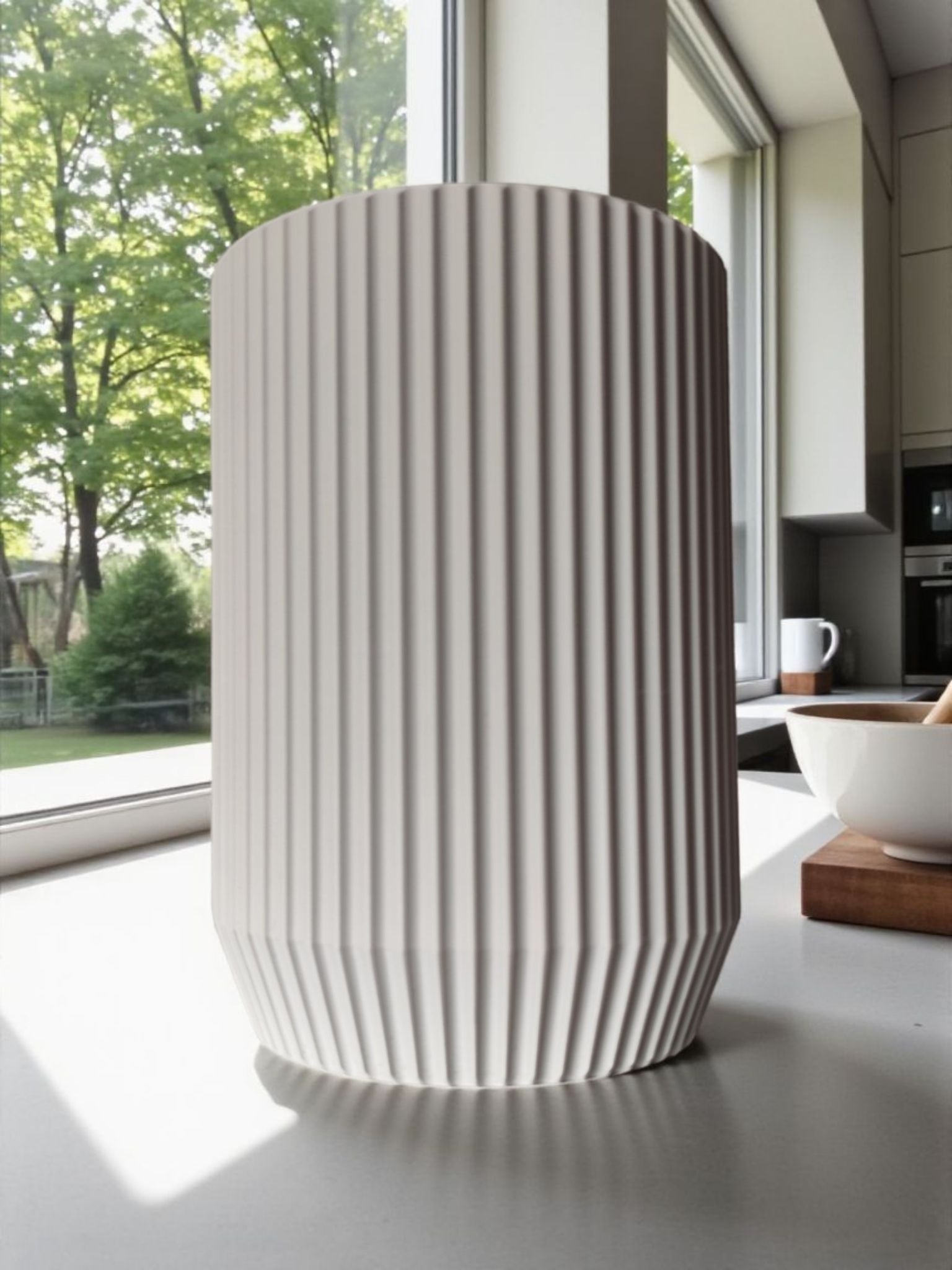 3D Moderner Kochlöffelhalter – 3D Druck Design aus PLA – 3D Deko – ASDEPRO