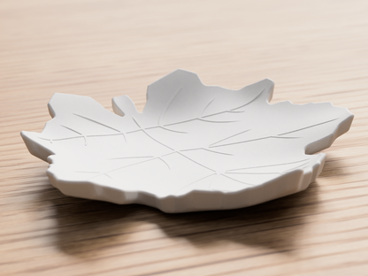 Ahornblatt Tablett Deko Schale Herbst