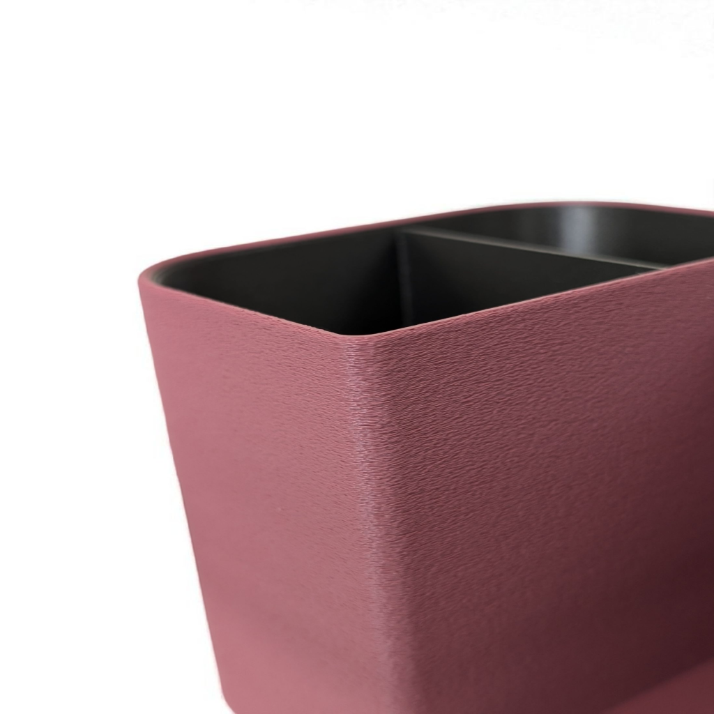3D Schreibtisch Organizer mit Handyhalter, Stiftehalter Büro, aus PLA – 3D Ganzjahresdeko – ASDEPRO