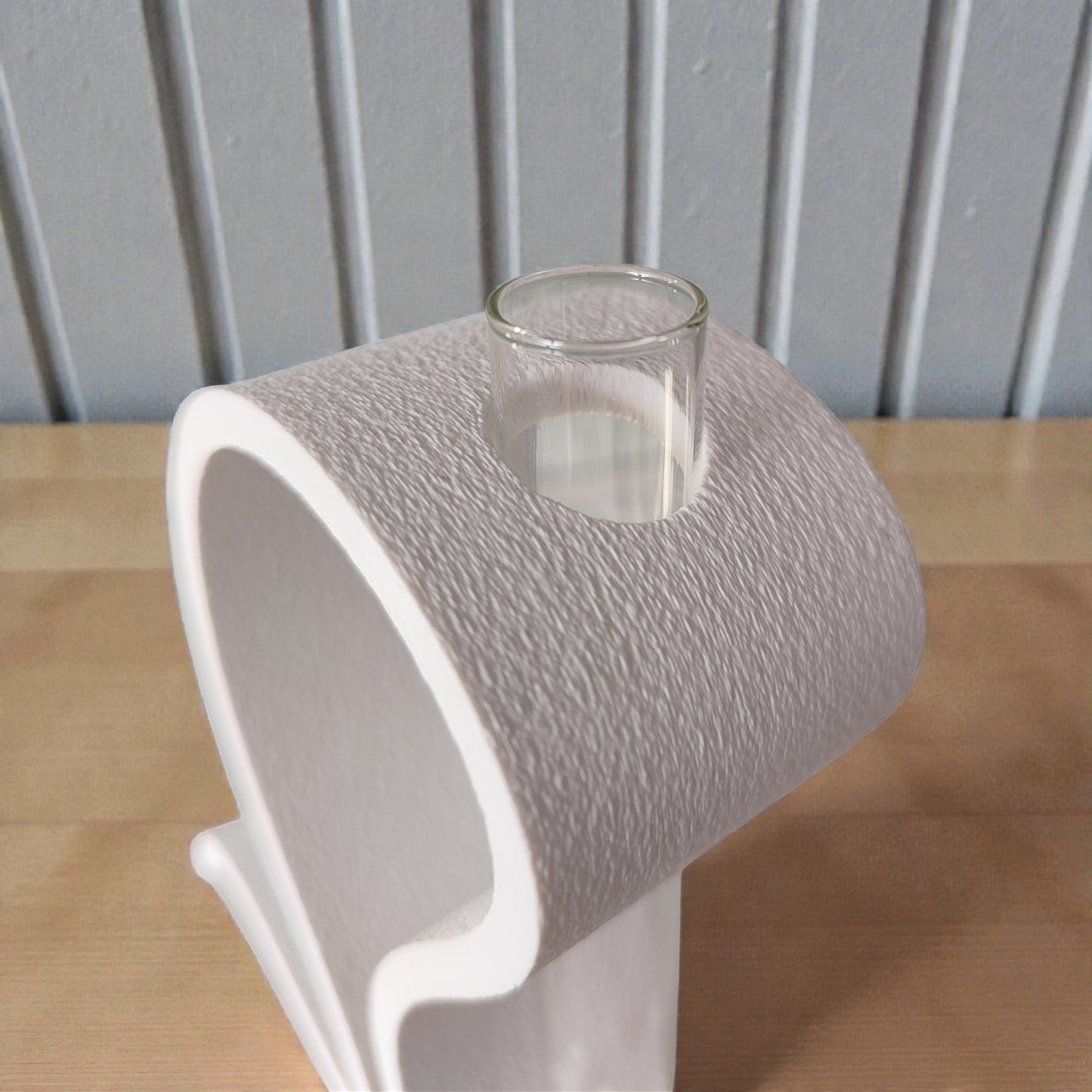 Reagenzglas Vase 3D Druck Minimalistische Blumenvase aus nachhaltigem PLA gefertigt – für Trockenblumen und Zimmerpflanzen
