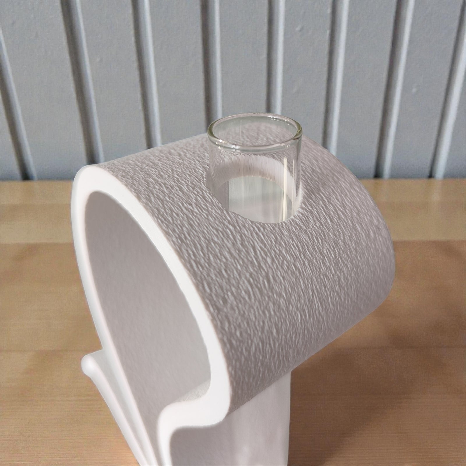 3D Reagenzglas Vase 3D Druck Minimalistische Blumenvase aus PLA – 3D Ganzjahresdeko – ASDEPRO