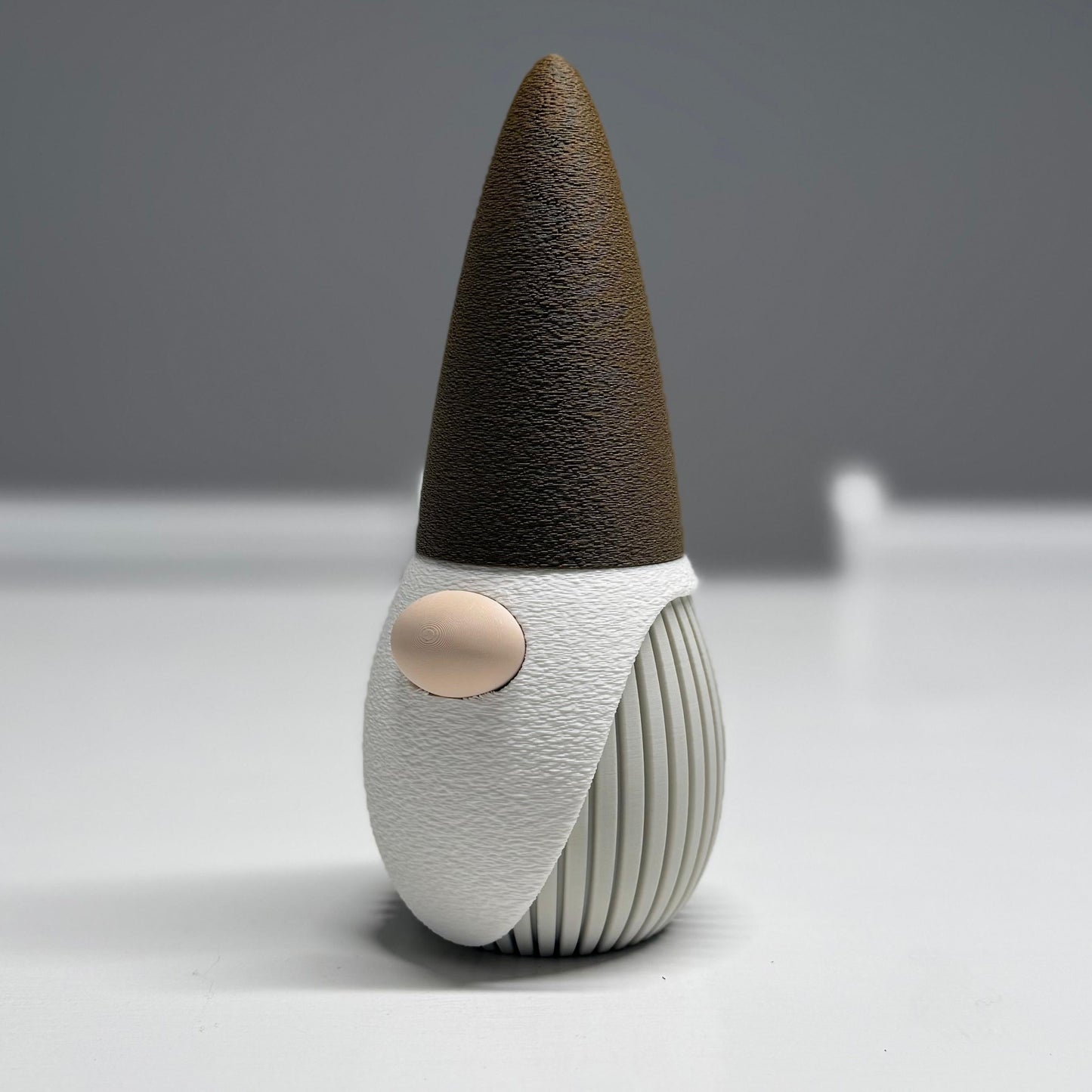 Wichtel Rib Jar aus 3D-Druck in matter Optik – im minimalistischen Skandi/Japandi-Design