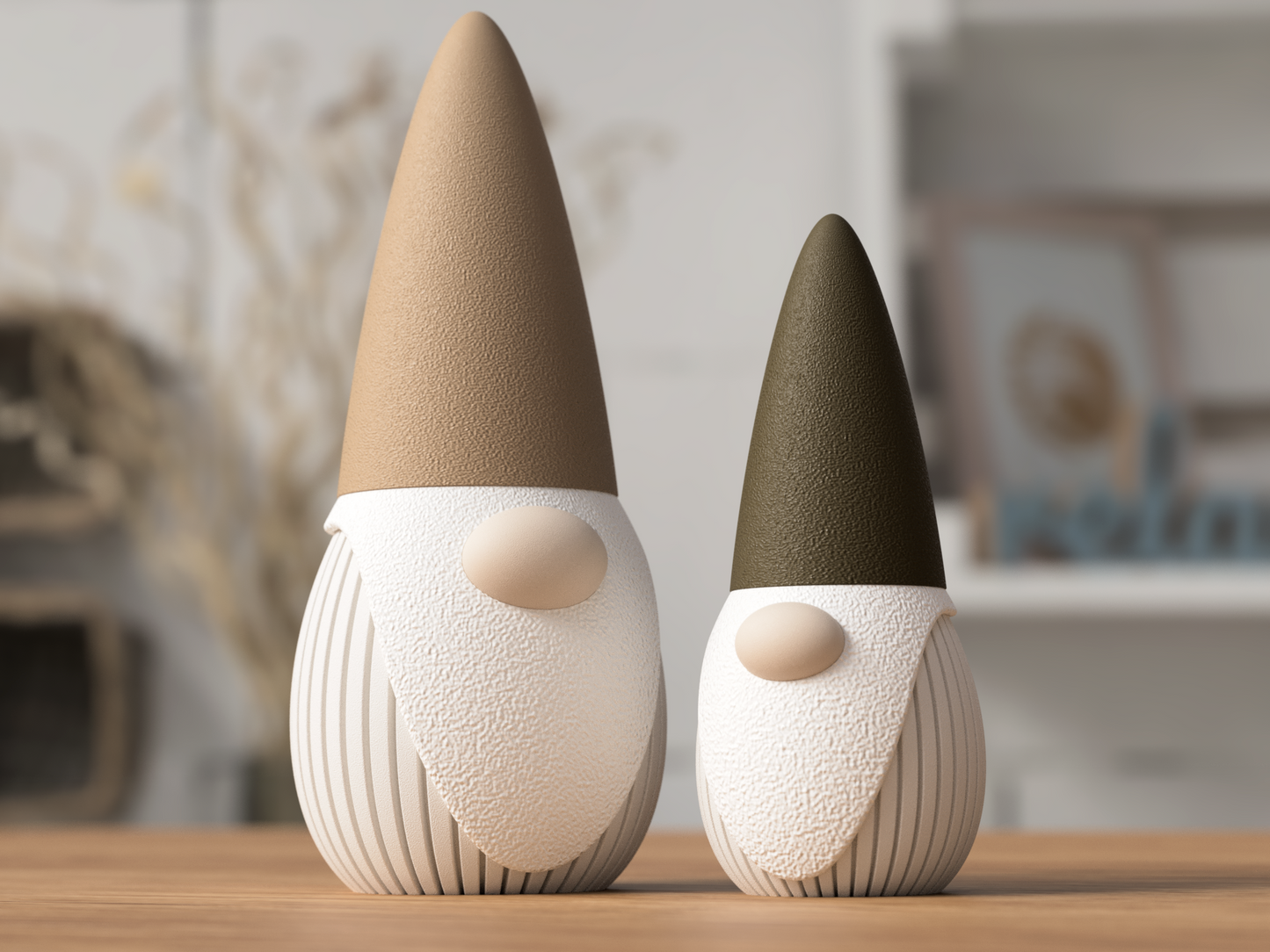 Wichtel Rib Jar aus 3D-Druck in matter Optik – als moderne Weihnachtsdeko