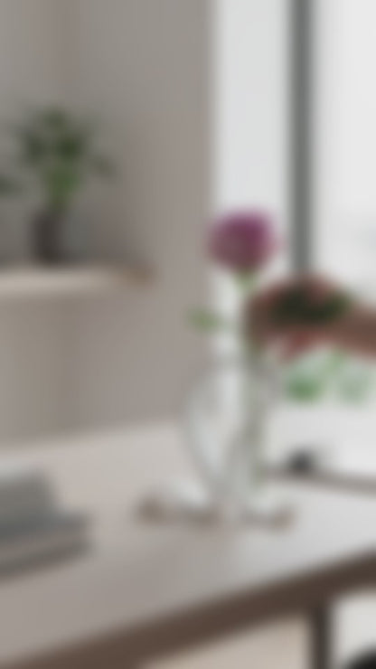 Reagenzglas Vase 3D Druck Minimalistische Blumenvase